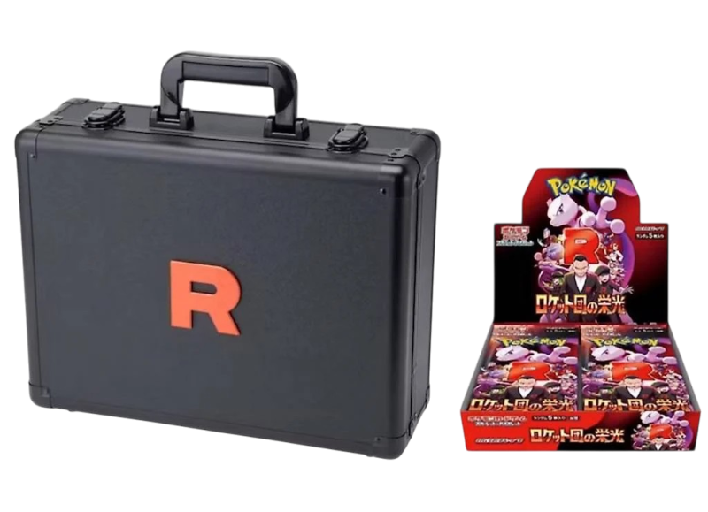 Mallette Pokémon Team Rocket Glory of Team Rocket – Coffret Collector Japonais avec boosters