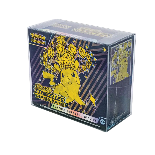 Protection Pour ETB POKEMON semi rigide anti UV
