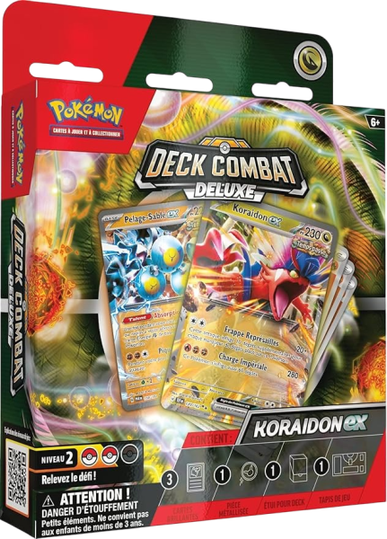 JCC Pokémon : Deck Combat Deluxe – Koraidon-ex - FRANÇAIS