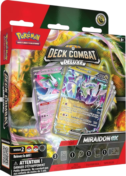 JCC Pokémon : Deck Combat Deluxe – Miraidon-ex - FRANÇAIS