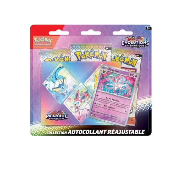 Tripack POKEMON Evolutions Prismatiques EV8.5 - Français