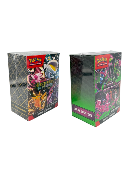 Lot Bundle Pokemon 6 Boosters EV 4.5 et EV 6.5 – Français