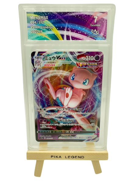 Carte Gradée Pokemon 7/10 Collect Aura Mew VMAX 054/172 S12a VSTAR Universe - 2022 Japonaise