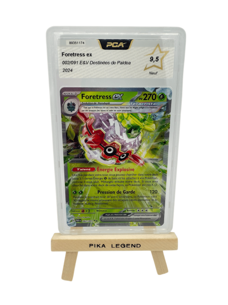 CARTE GRADEE PSA 9.5 FORETRESS EX