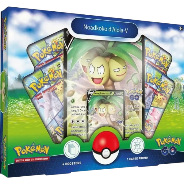 Coffret Pokémon - NOADKOKO D'ALOLA-V - POKEMON GO - FRANÇAIS