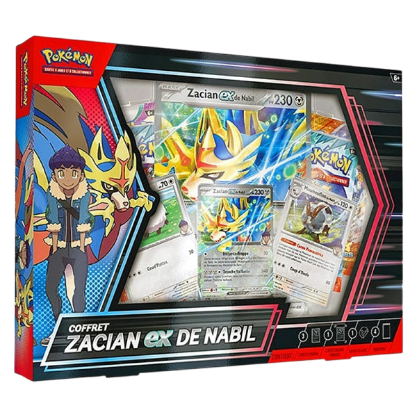 Coffret Pokémon - ZACIAN EX de NABIL - FRANÇAIS
