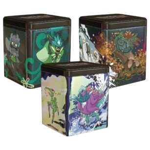 Tin Cube 2025 Pokémon visuel aléatoire 3 boosters - Français