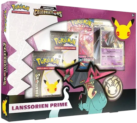 Coffret Pokémon - Lanssorien Prime - Célébration 25 ans - FRANÇAIS