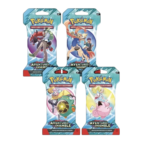 Arset Pokemon Blister booster EV09 Aventures Ensemble - Français