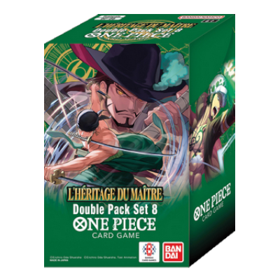 One Piece - Double Pack 2 Boosters OP12 L'Héritage du Maître - FR