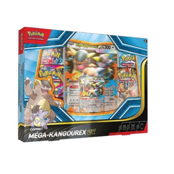 Coffret Pokémon - Méga Kangourex- Méga Évolution - FRANÇAIS - 4 boosters