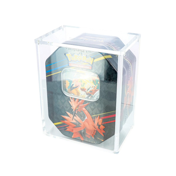 Phoenix Shield – Protection Pokebox acrylique magnétique