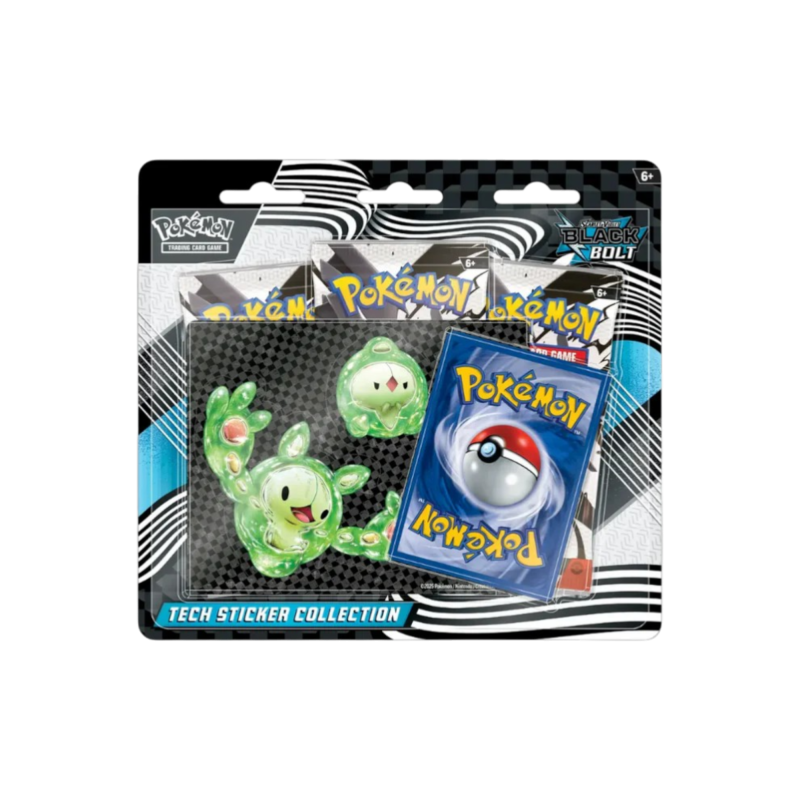 TRIPACK Pokémon Collection Autocollant Réajustable Foudre Noire Symbios - Français 3 boosters